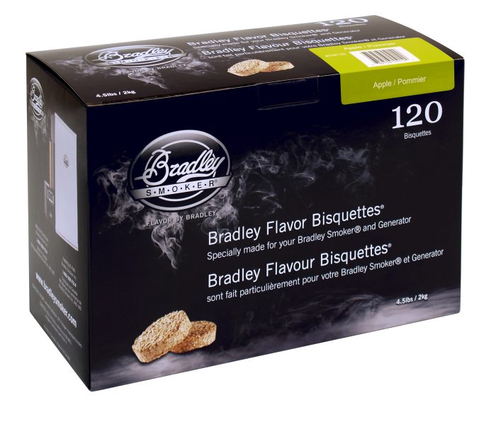 Bradley Smokers Røykbriketter Eple 120 stk.