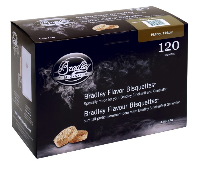 Bradley Smoker Røykbriketter Hickory 120 Stk.