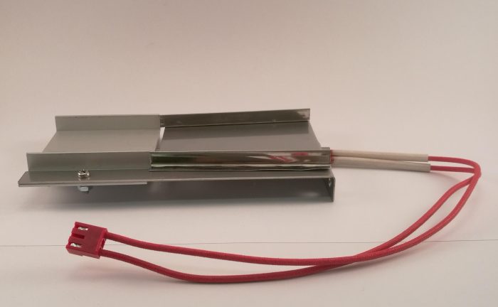 Bradley Smoker Brikettbrenner Nyere Type LEDbrenner Rød