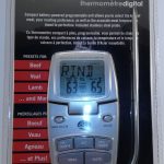 Digitalt thermometer fra Bradley Smokers.