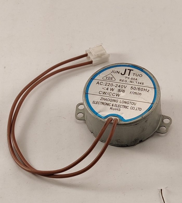 Motor til brikettmater.
