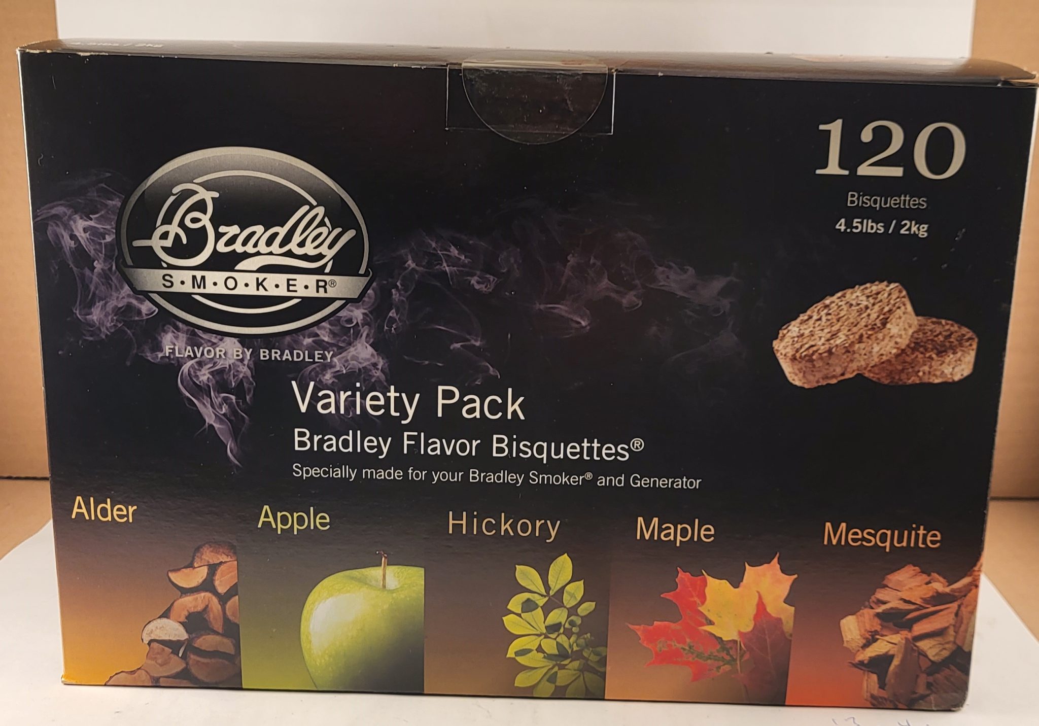 Bradleysmokers Briketter 5 smaksvarianter Bradley Smoker